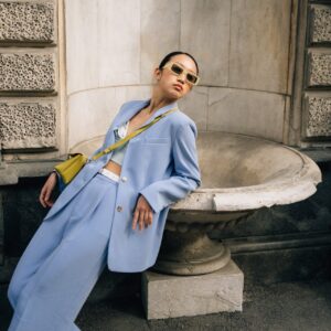 Monogram Tweed Preppy Blazer