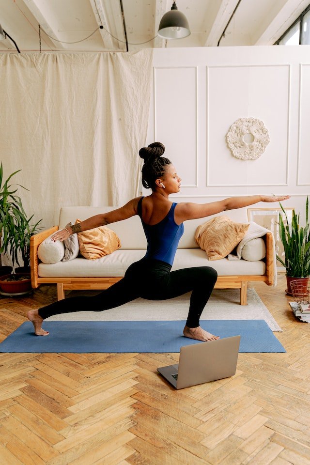Online Yoga Learning Session