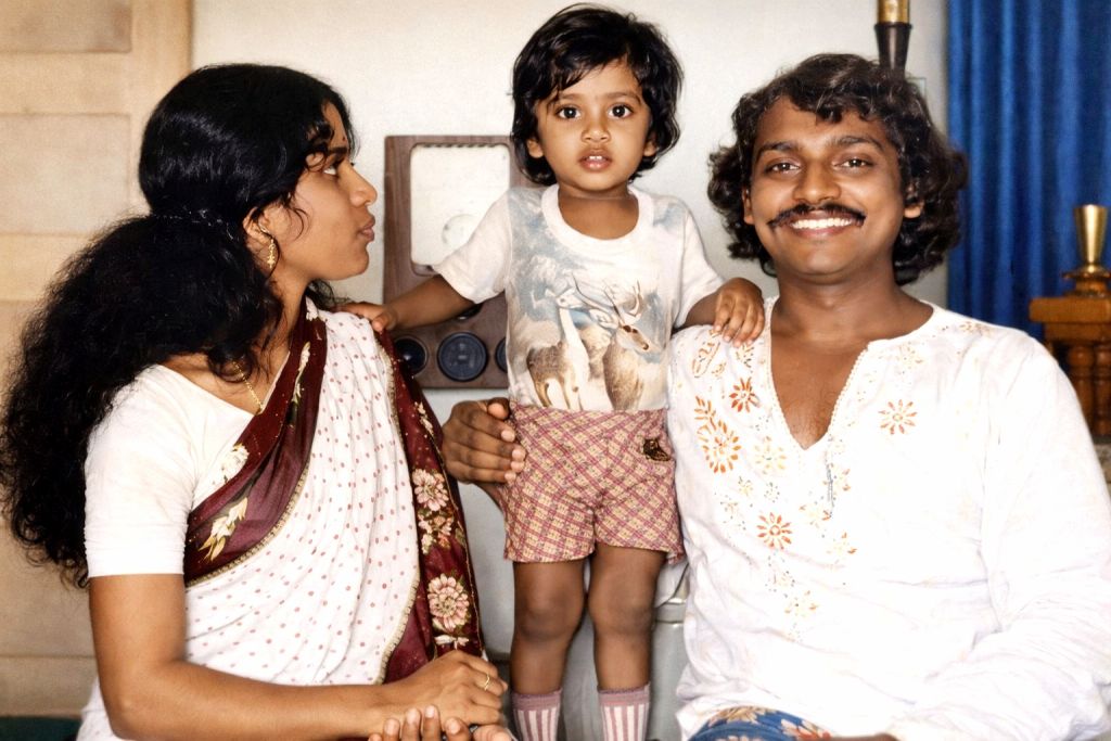 Child Prodigy Clint With Parents then
