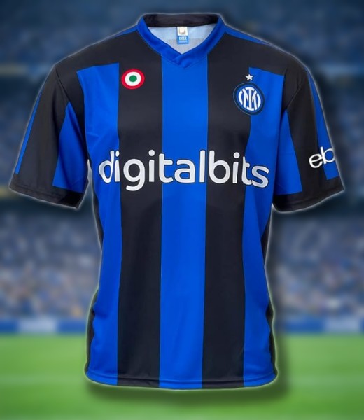 Official style Inter Milan 2022-23 Home Jersey in size 44