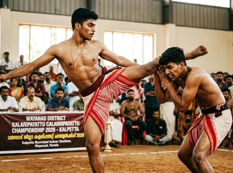 Discover the power of Kalaripayattu